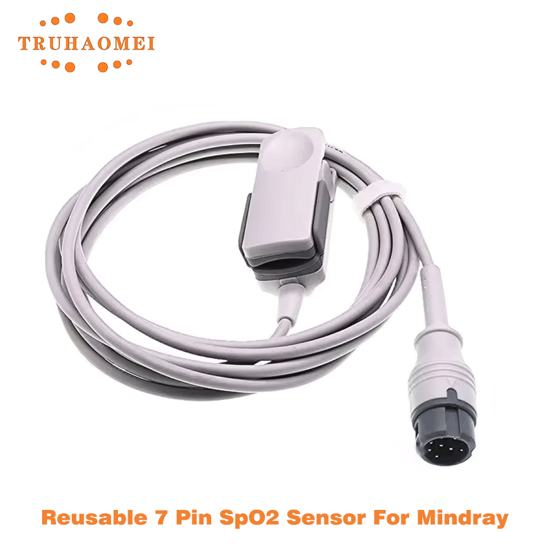 Tech Max Accessories - 8 Pin Reusable SPO2 Sensor for