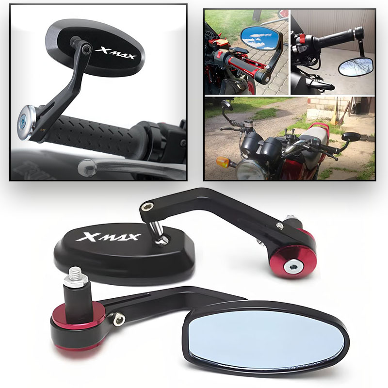 Xmax Tech Max Accessories - 7/8'22mm Motorcycle CNC Aluninum Handlebar End