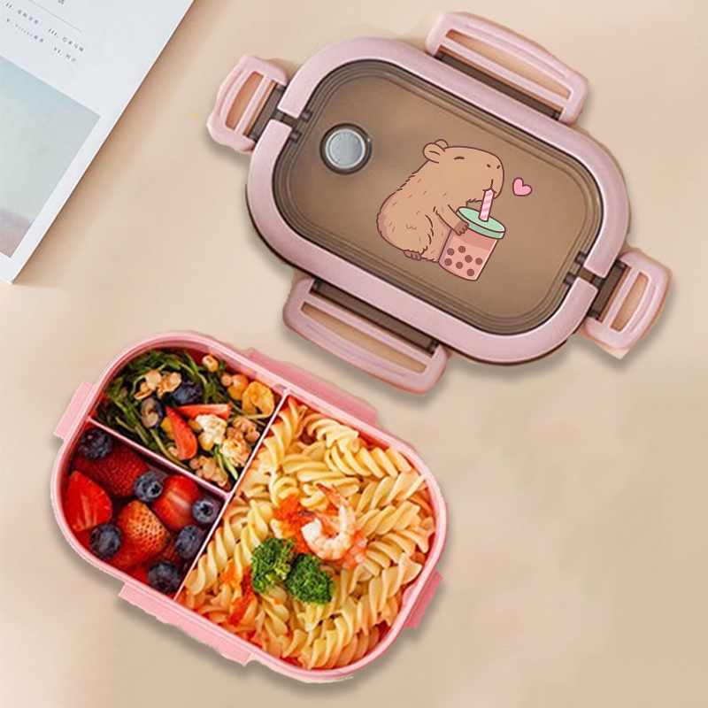 Tech Home Accessories - Capybara Bento Lunch Box Anime Animals