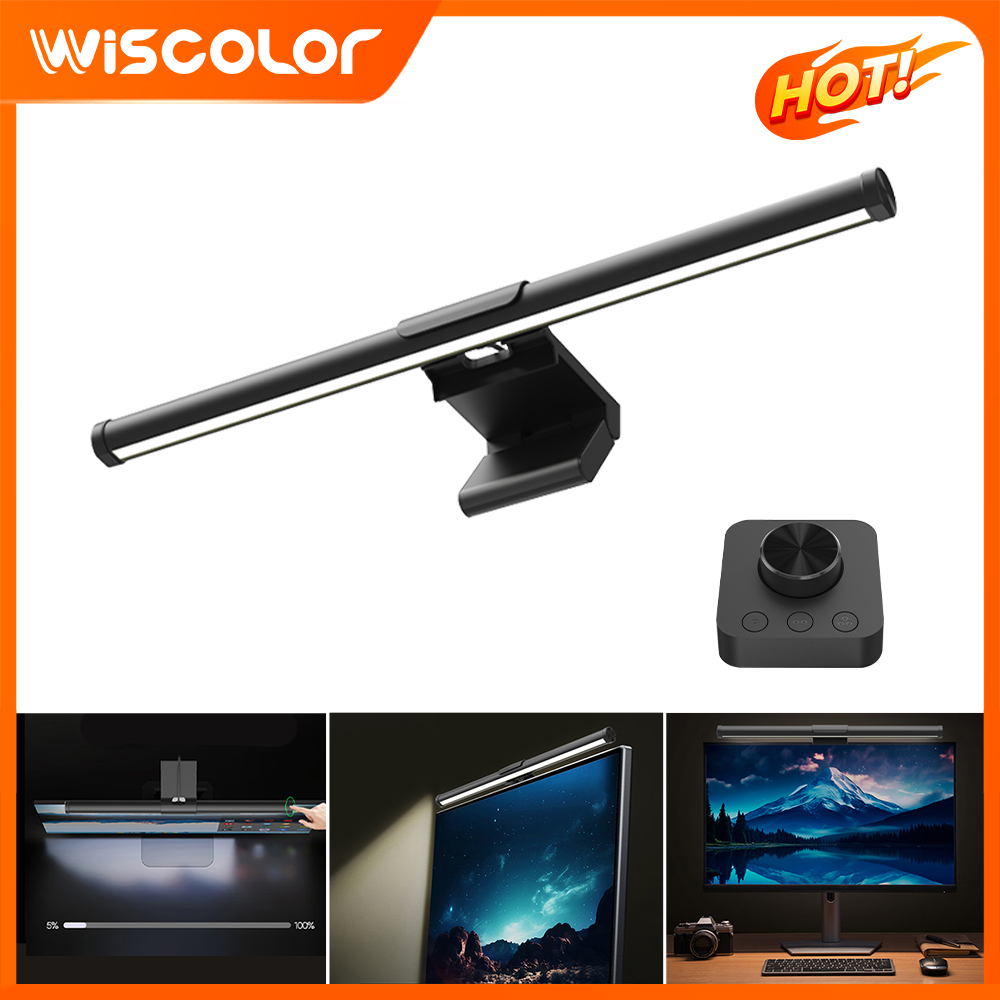 Tech Desktop Accessories - Setup Smart Wifi RGB Monitor Light