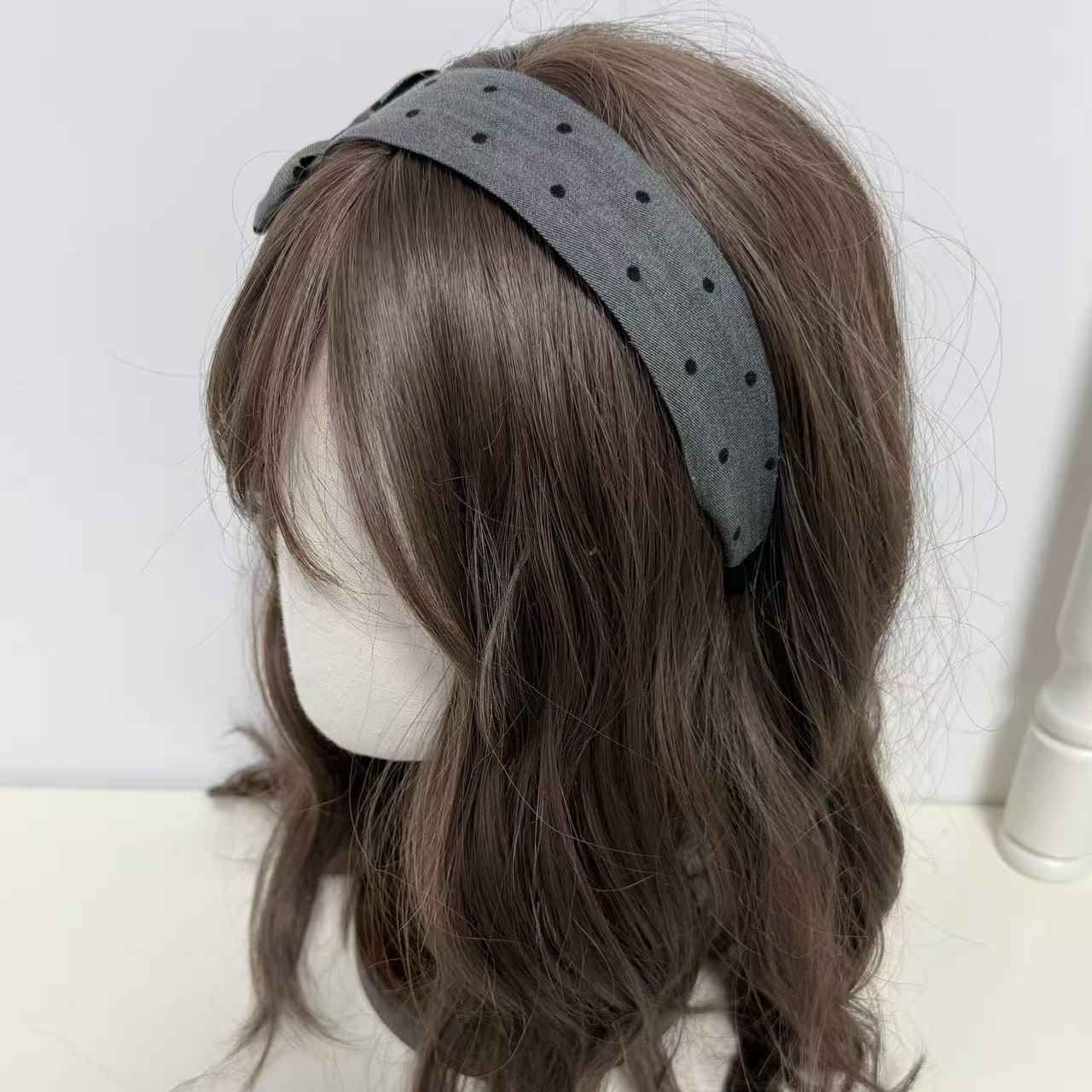 grey spot hair accessories bow - đánh giá và giá Hi Tech Accessories