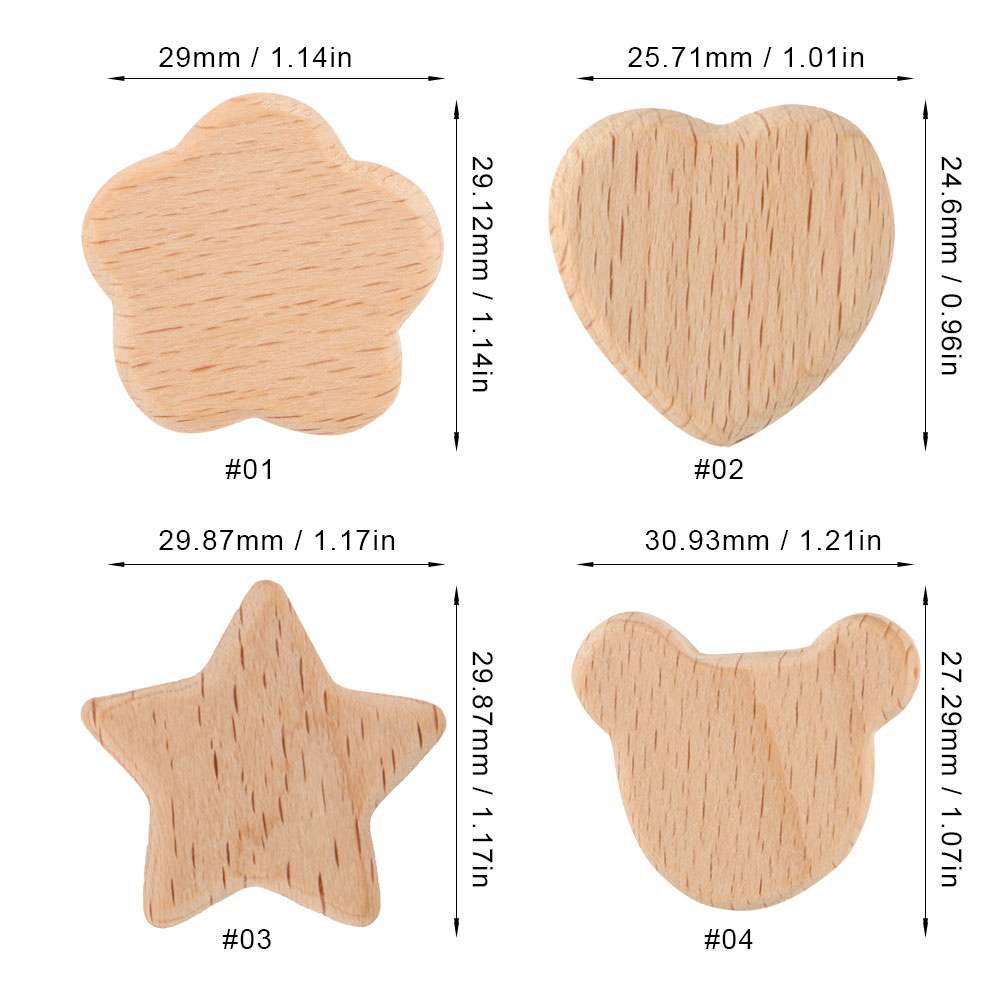 Kovict 15pcs Beech Wood Bear F - đánh giá và giá Useful Tech Accessories