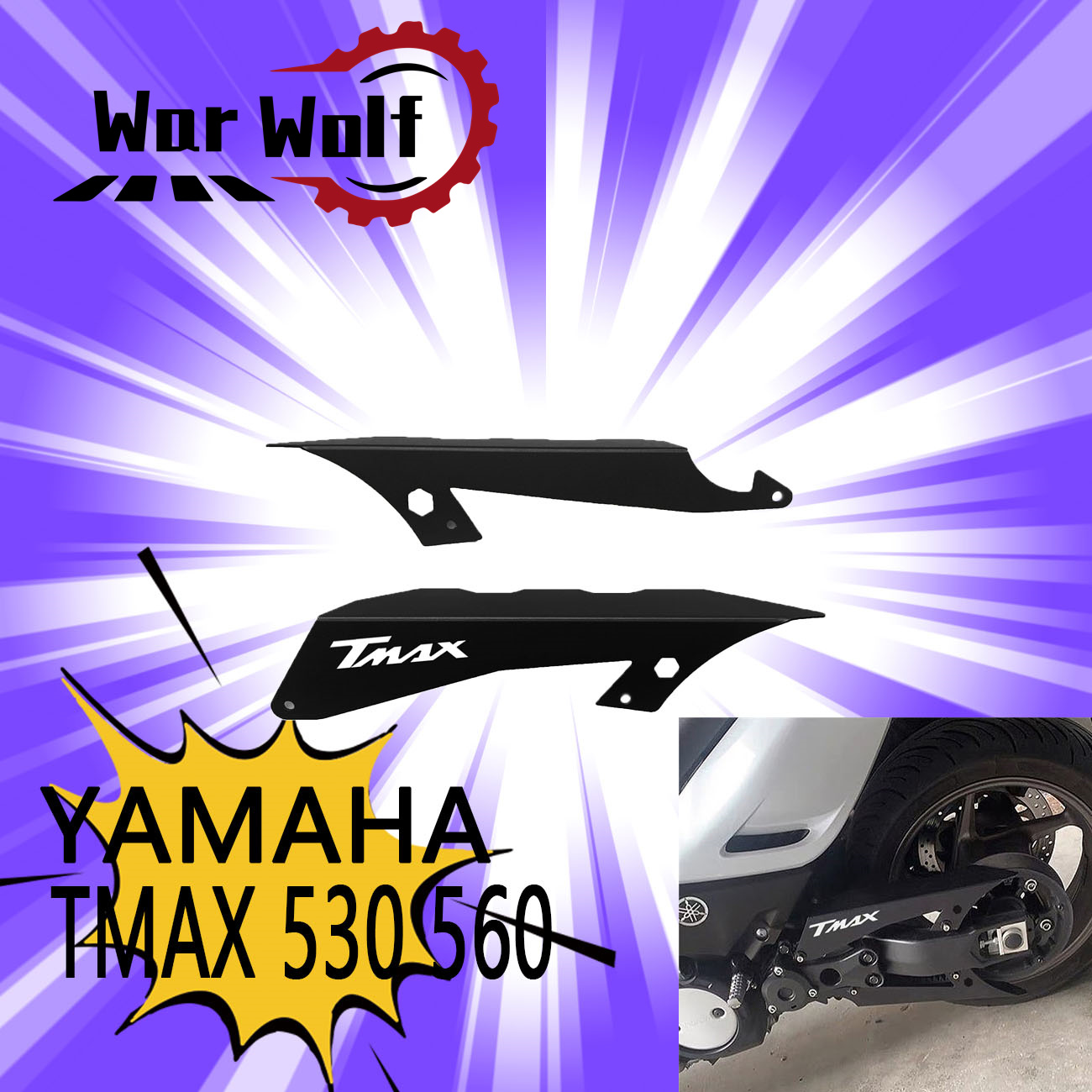 Motorcycle Chain Cover Protect - đánh giá và giá Tech Max Accessories