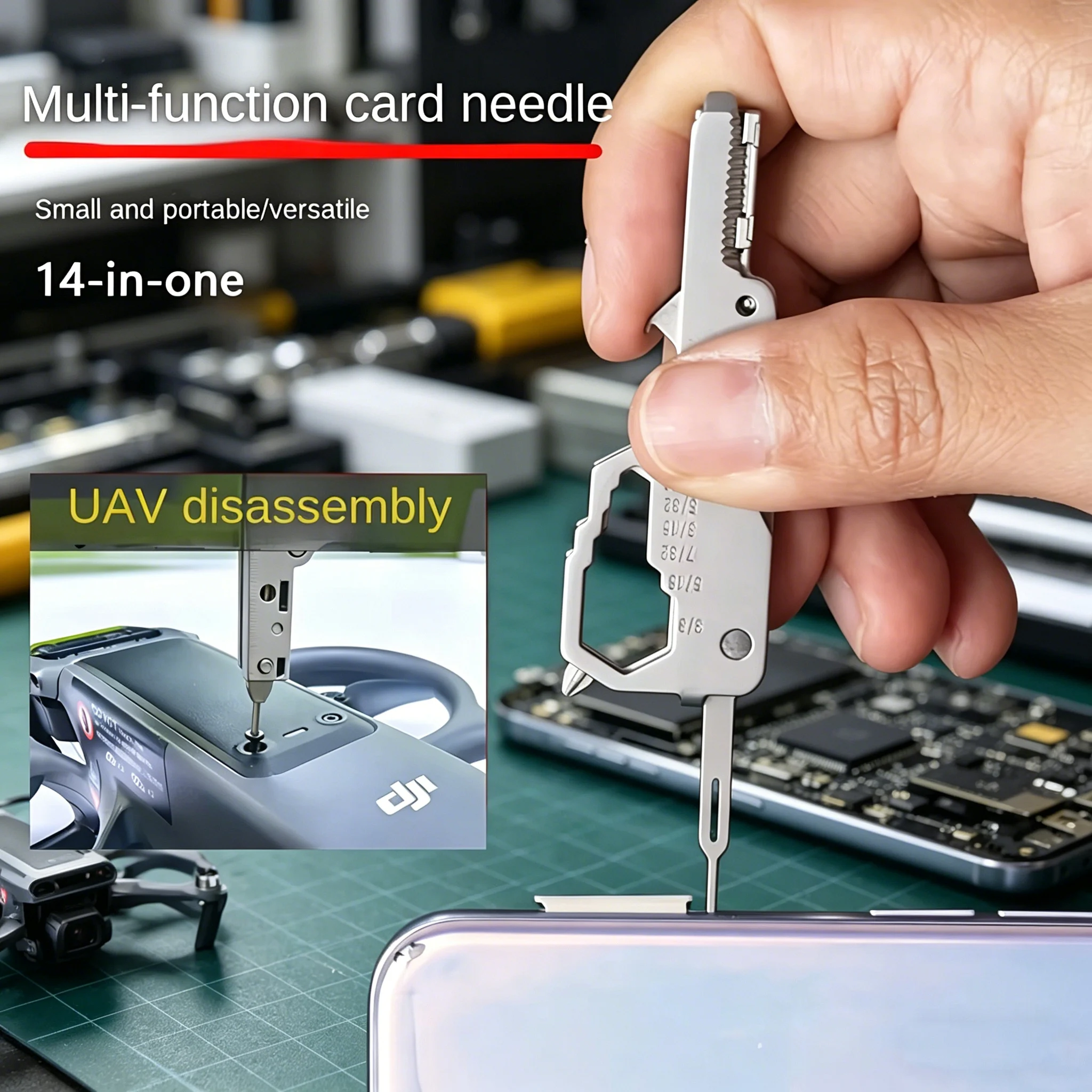 Multi-Function Keychain EDC To - đánh giá và giá Tech Accessories Kit