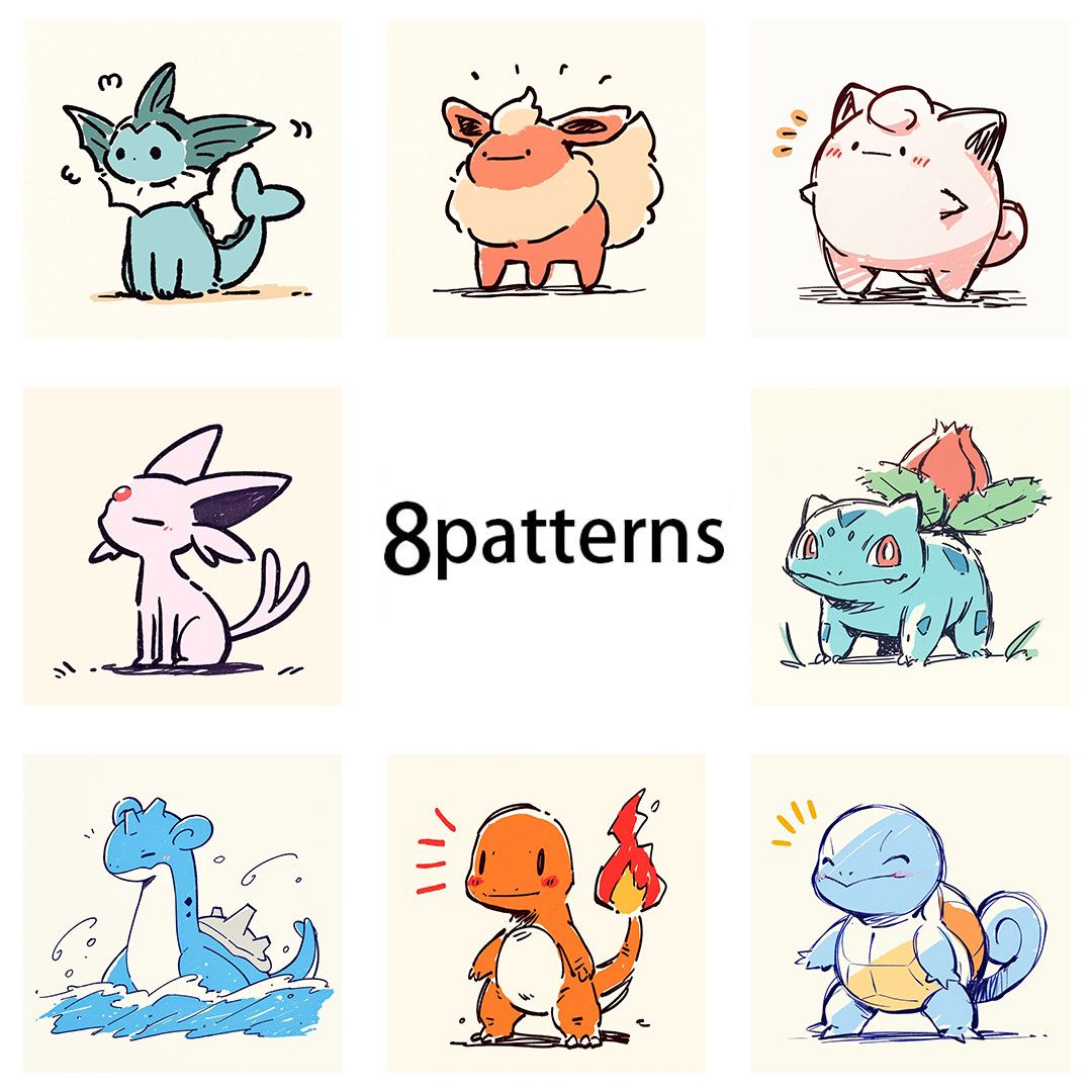 500 Sheets/Roll Pokémon Avatar - đánh giá và giá Tech Home Accessories