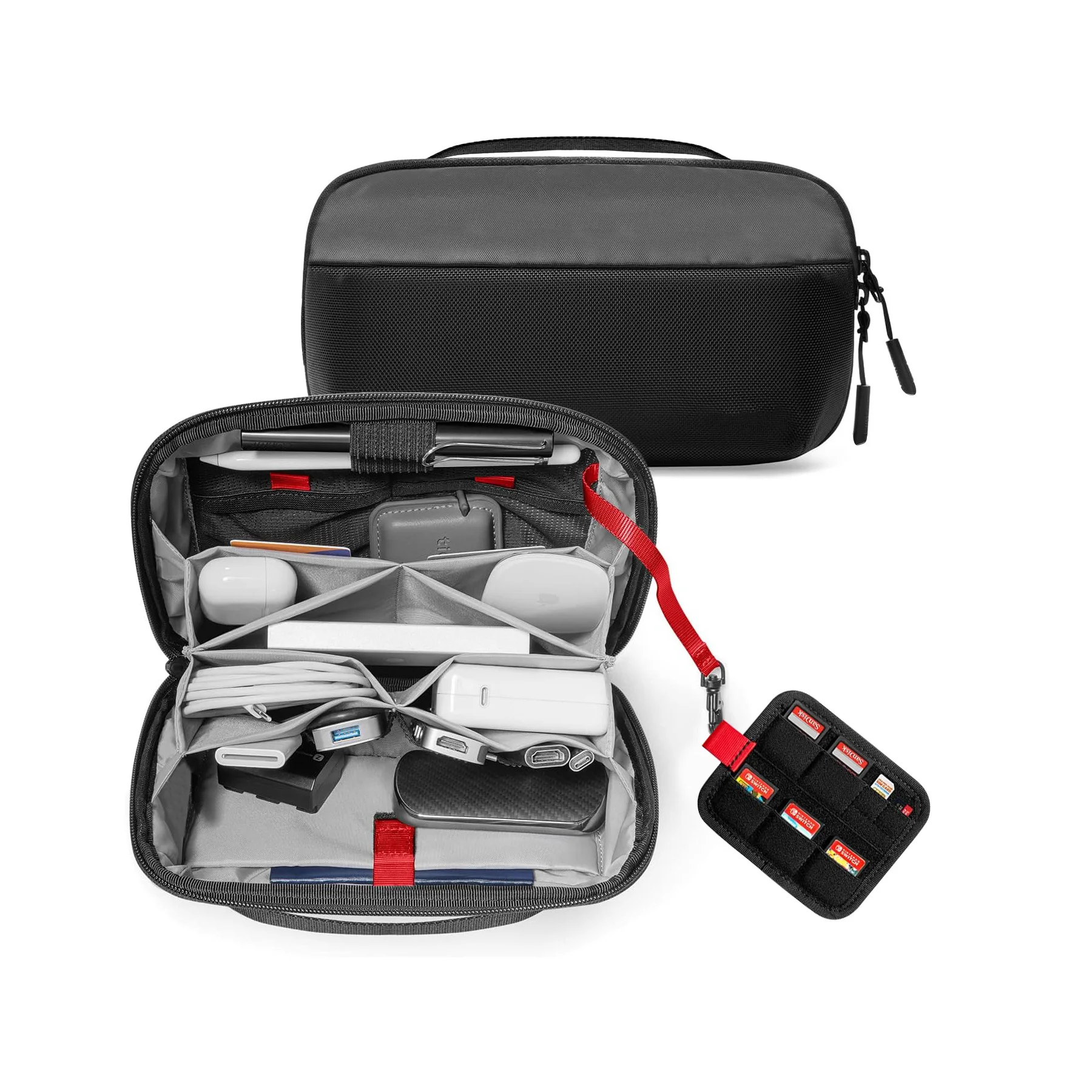 Travel Tech Organizer Pouch, W - đánh giá và giá Tech Accessories Storage