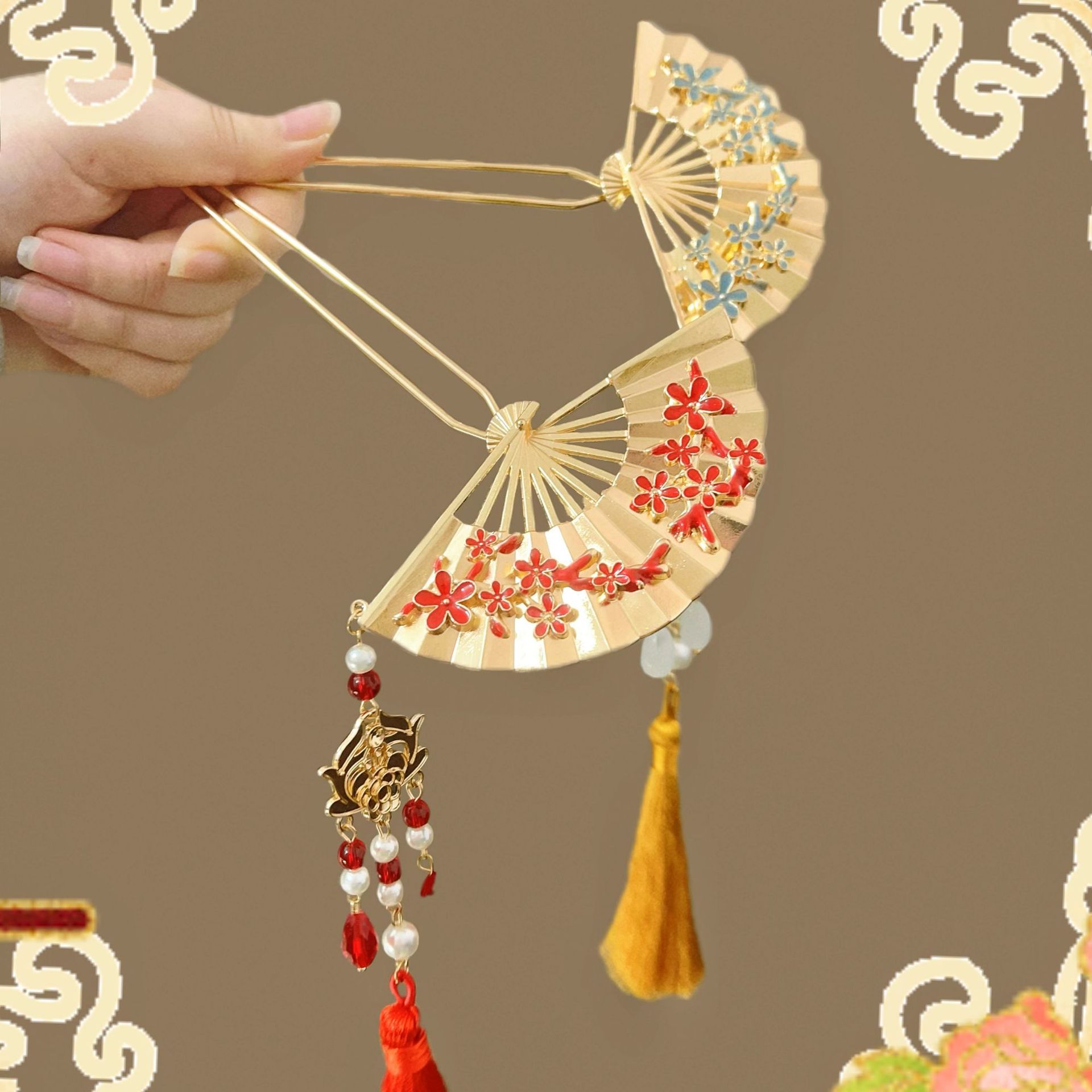 New Chinese style national fan - đánh giá và giá Hi Tech Accessories