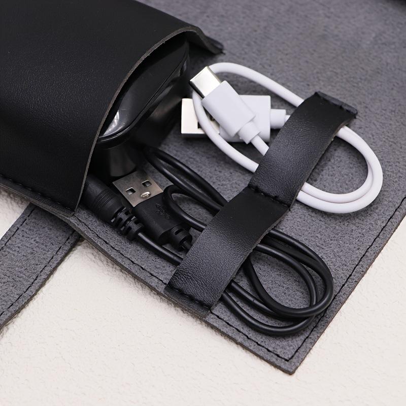 1PC PU Leather Multi-Compartme - đánh giá và giá Tech Accessories Storage