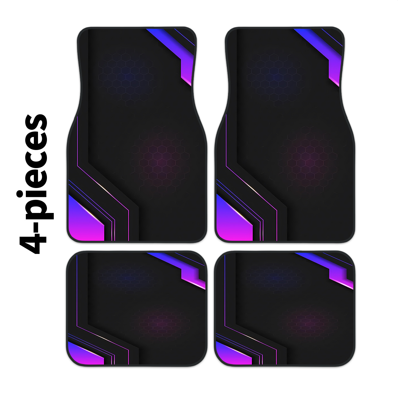 4pcs 2D High-Tech Geometric Pa - đánh giá và giá Tech Accessories Luxury