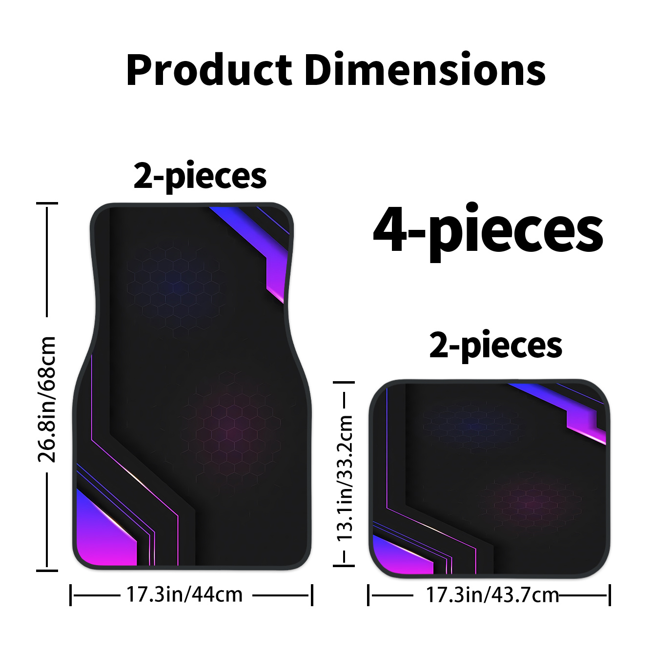 4pcs 2D High-Tech Geometric Pa - đánh giá và giá Tech Accessories Luxury