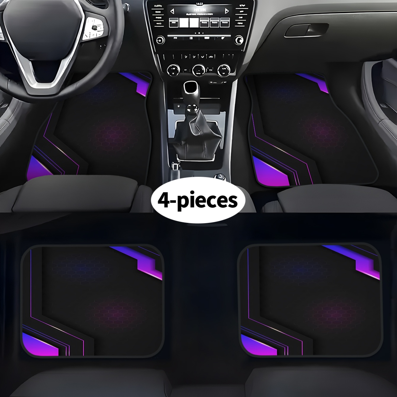 4pcs 2D High-Tech Geometric Pa - đánh giá và giá Tech Accessories Luxury