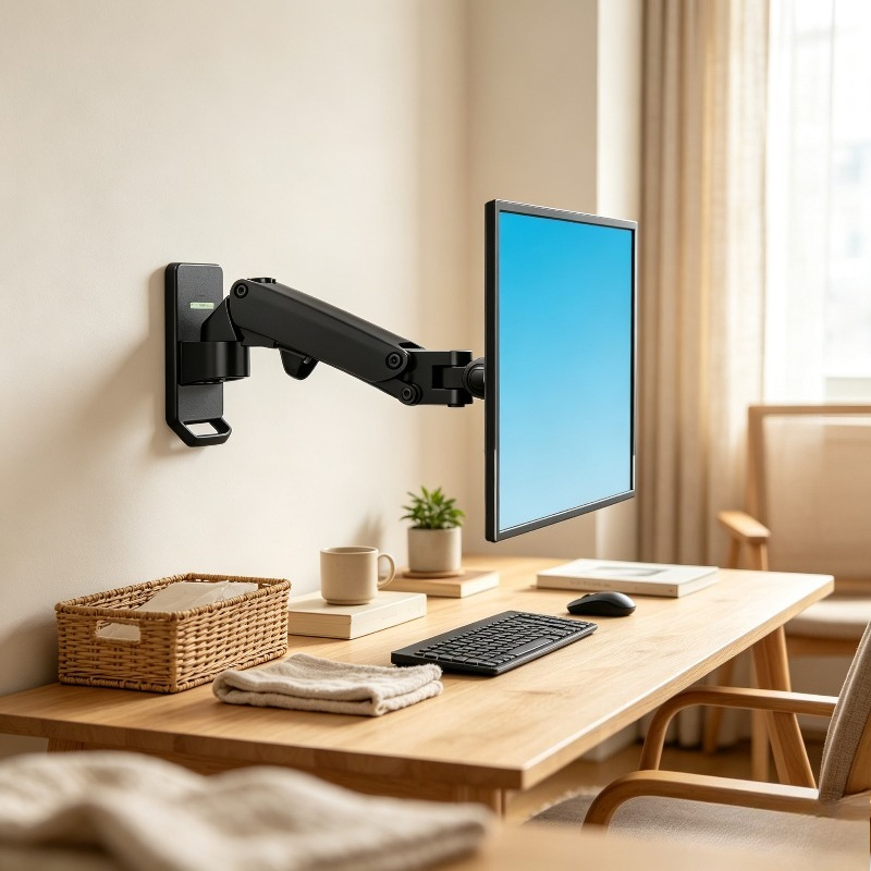 Gas Spring Full Motion Monitor - đánh giá và giá Monitor Arm Single