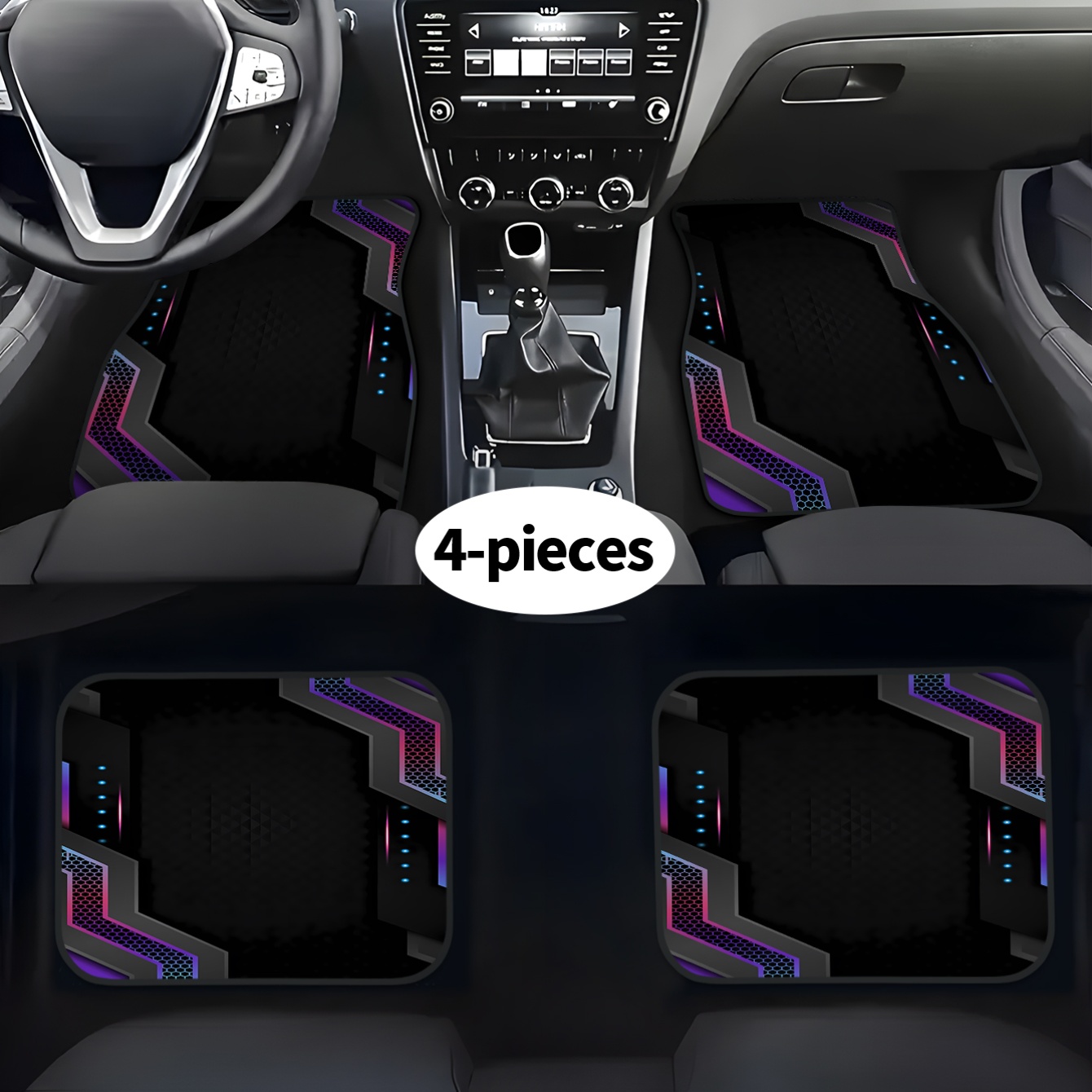 4pcs 2D High-Tech Frame Printe - đánh giá và giá Tech Accessories Luxury