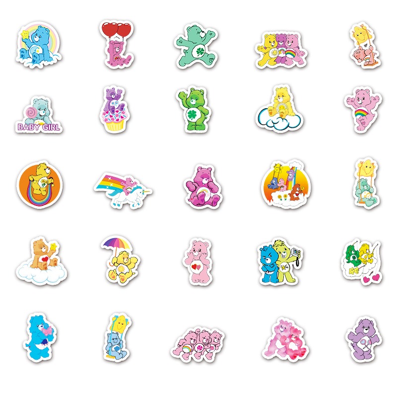 New Cute 50Pcs Care Bears Clas - đánh giá và giá Tech Home Accessories