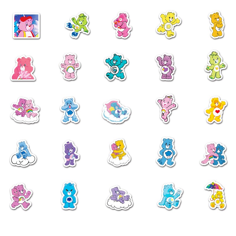 New Cute 50Pcs Care Bears Clas - đánh giá và giá Tech Home Accessories