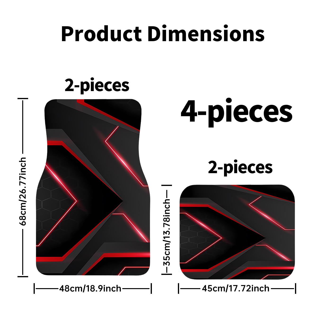 4pcs Set Of High-end Car Inter - đánh giá và giá Tech Accessories Luxury