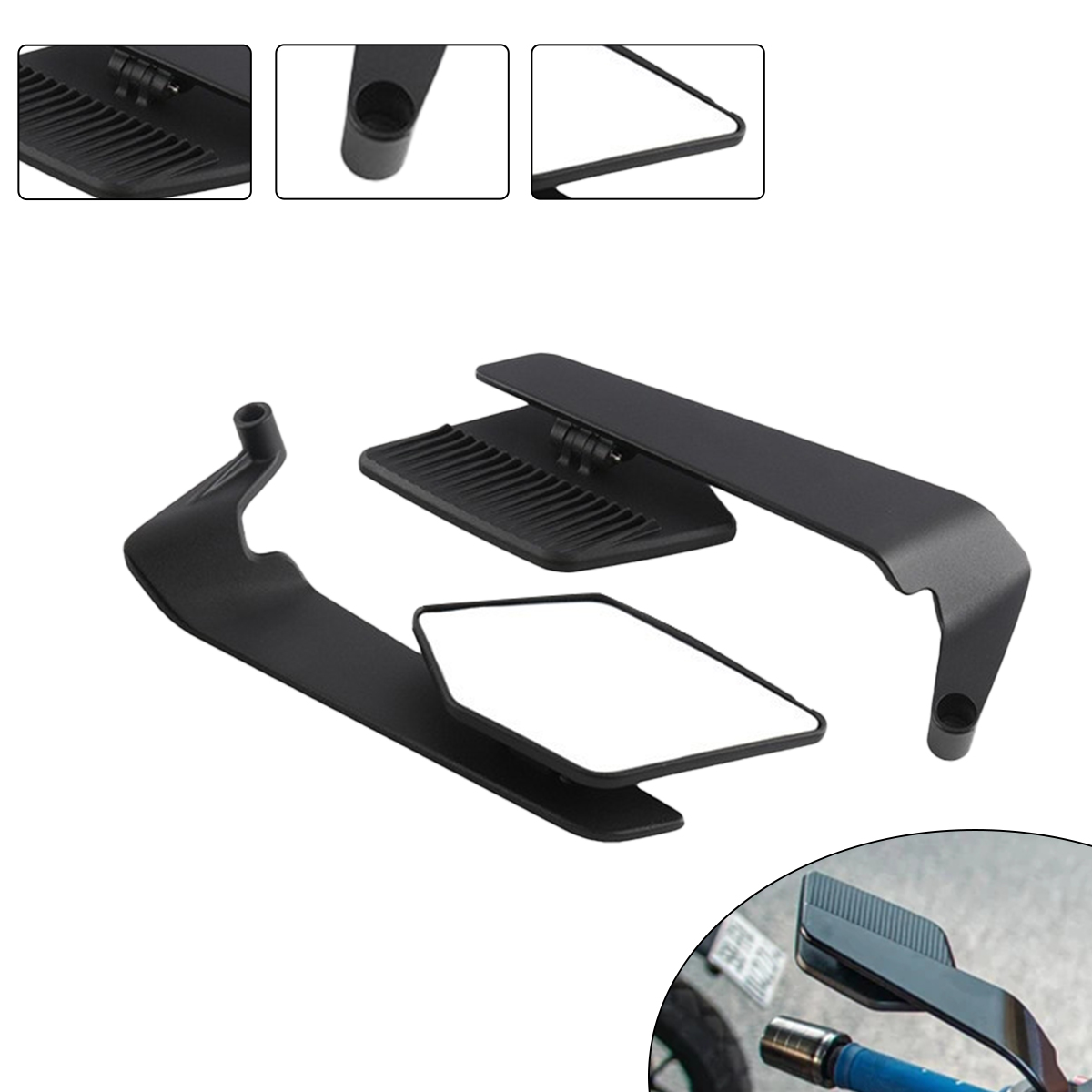 Motorcycle Mirrors Stealth max - đánh giá và giá Xmax Tech Max Accessories