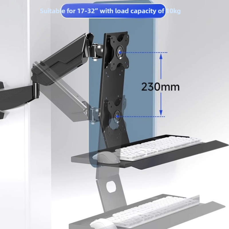 Heavy Duty Monitor Mount Rack  - đánh giá và giá Monitor Arm Single