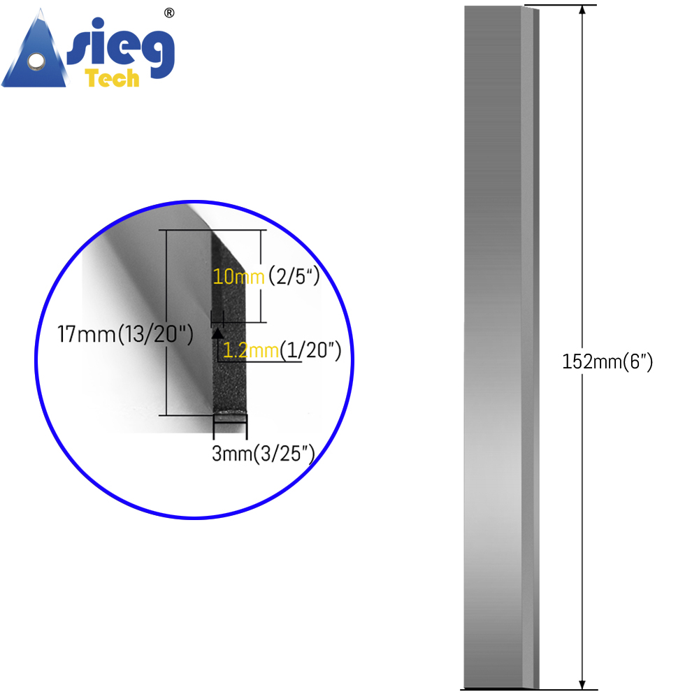 152×17×3mm Planer Jointer Blad - đánh giá và giá Tech Accessories Kit