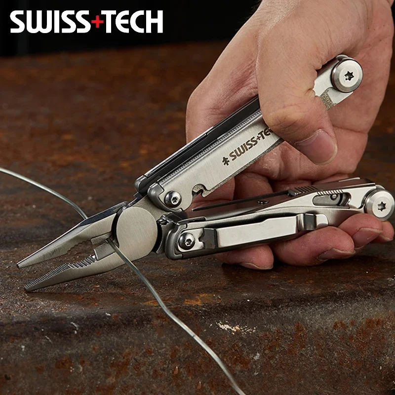 SWISS TECH 18 in 1 Multitool P - đánh giá và giá Tech Accessories Kit